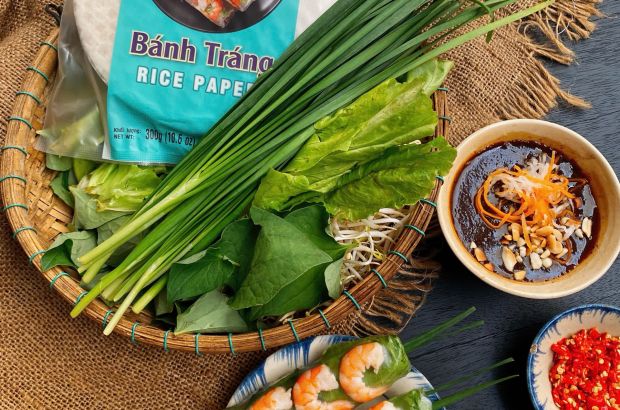 Bánh tráng gỏi cuốn